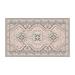Pink;gray Rectangle 7' x 10' Area Rug - Bungalow Rose Flemon Oriental Machine Made Hand Loomed Chenille/Area Rug in Pink/Gray 120.0 x 84.0 x 0.08 in gray/pink/Chenille | Wayfair