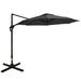 Latitude Run® Pyxal Beach Umbrella w/ Crank Lift Counter Weights Included | 96.5 H x 118 W x 118 D in | Wayfair 09CC6000D1414F93AFF2C9E817927D83