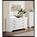 Canora Grey Traditional Design Brown Cherry Finish Dresser 1Pc Louis Phillipe Style Classic Bedroom Furniture_33.5" H x 58.25" W x 15.75" D | Wayfair