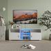 Ivy Bronx TV Stand For 32-60 Inch TV, Modern Television Table Center Media Console w/ Drawer & Led Lights | 19.68 H x 57.08 W x 13.78 D in | Wayfair