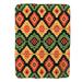 Union Rustic Vibrant Aztec Fusion - 1 Piece Premium Sherpa Blanket Polyester | 80 H x 60 W in | Wayfair 7DCEF6ED64E24EB598E5E3E897B3FFB1