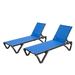 Latitude Run® Tresia Outdoor Aluminium Chaise Lounge Set | 34.34 H x 64.5 W x 53.47 D in | Wayfair F96783C08E0B403A9D3526D2D9D7B785