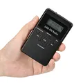 2020 New mini Portable DAB Digital Radio Portable DAB + FM Two-band Receiver Built-in Lithium