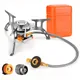 Camping Gas Stove WindProof Gas Stove Outdoor Strong Fire Stove Heater Portable Foldable Light