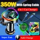 USB C Car Phone Charger Adapter with Cable Voltage Monitor 4 in 1 Super Fast Charging for iPhone 15