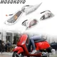 1 Set Front Rear Turn Signal Light Motorbike ABS Plastic Amber Indicator Blinker Tail Lamp For LX50