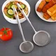 Multi-Functional Filter Spoon Kitchen Stainless Steel Colander Fine Mesh Wire Oil Skimmer Strainer