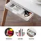 Storage Under Desk Drawer Organizer Bedroom Household Products ABS Accommodate Dust-proof For Office