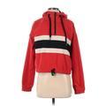 Forever 21 Jacket: Short Red Stripes Jackets & Outerwear - Women's Size Small