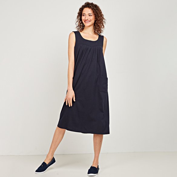 Trägerkleid dunkelblau Image