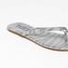 TKEES Leather Flip Flops Sandal - Grey