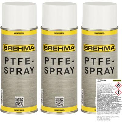 3x Brehma ptfe Spray Kriechöl Schmiermittel Trockenschmierung