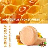 Biweutydys Honey Fragrant Sugar Plant Shampoo 60g Hand Soap Honey Fragrant Soap Shampoo Cake Shampoo Natural Ingredients Soap