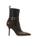 Pointed-toe Buckle-detailed Boots