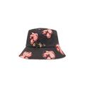 Bucket Hat With Floral Pattern,