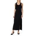 Pinko Damen Aracne Jerseykleid aus Baumwollleinen Homecoming-Kleid, Z99_Schwarz Limousine, XL