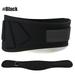 1Pcs Sports Weight Lifting Belts for Men Women - Weight Lifting Core & Lower Back Support Workout Waist Belt for Fitness Black L