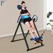 ZhdnBhnos Inversion Table 330LBS Foldable Gravity Heavy Duty Inversion Table Teeter Stretcher Machine Pain Relief Physical Therapy Equipment
