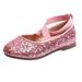 Kids Baby Infant Toddler Girls Sequins Bling Princess Shoes Dancing Shoes First Shoes for Walking Baby Boy Size 2 Baby Shoes Toddler Shoes Size 8 Boys Tennis Shoes Girls 12 Month Girl Shoes 12 Month