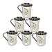 Pack of 6 Stainless Steel Tea/Coffee Cup Set of 6 (Laser Finished 150 ML Stainless Steel Dishwasher Safe