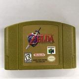 N64 Game Cartridges: The Legend of Zelda: Ocarina of Time Golden Shell