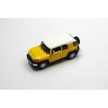 5 Kinsmart Toyota FJ Cruiser Diecast Model Toy SUV Car 1:36 Yellow