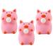 3 Pcs Party Tricky Toy Stretchy Pig Toys Children s Kids Playsets Christmas Stocking Stuffer Kawaii Pigs Pink