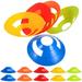 25 Pcs Football Training Cone Round Soccer Disc Kids Train Party Bag Fillers for Kids Sports Cones Fitness