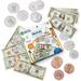 Learning Resources Double-sided Magnetic Money 45 Pieces Ages 5+ Play Money for Kids Pretend Play Money