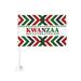 Happy Kwanzaa African Heritage Holiday Car Flags Window Clip Without Flagpole Double Sided 12 x 18 Inches Banner for Car Decoration Patriotic Sports Events Parades