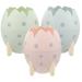 Qumonin Cute Dinosaur Egg Pencil Pouch Set - 3pcs