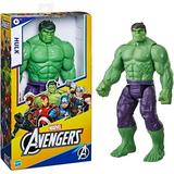 Avengers Marvel Titan Hero Series Blast Gear Deluxe Hulk Action Figure 12-Inch Toy Inspired by Marvel Comics for Kids Ages 4 and Up Green