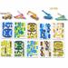 3D Puzzles for Kids Toys Pack 3D Puzzle for Kids of Jungle Animals Educational Girl and Boy Toys Gifts for Kids Birthday Gifts for Boys | Kid Toys 3-D Puzzles 3D Jigsaw Christmas