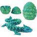 3D printed Dragon Egg Lava Dragon Eggs Ornaments Handmade Sculpture Resin Crystal Dragon Souvenir Dragon Ornaments Gift