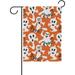 Hidove Halloween Holiday Pattern Seasonal Holiday Garden Flag Yard House Flag Banner 12 x 18 inches Decorative Flag for Home Indoor Outdoor Decor