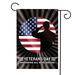 Veterans Day Soldier Garden Flag US Army Military Flag Yard Flag Memorial Patriotic Army 4th of July Welcome Home Cemetery Flags