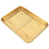 Drain Pan Japanese-style Food Tray Stainless Steel Trays Bbq Plates Fried Container Snacks Storage