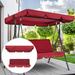 Tdoenbutw Seat Cushion Patio Swing Canopy Cover Set Swing Replacement Swing Cushion Cover Outdoor Chair Cushions Outdoor Decor