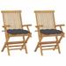 Andoer parcel Patio Chairs Zeyuan Patio Chairss With Chair Chairs Teak Wood Chairs Patio Chairs With Cushions 2 Pcs Teak Patio Chair Patio Furniture Chairs Wooden Chairs X D X