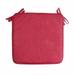 Clearance Sale! Ttybhh Cushion Square Strap Garden Chair Pads Seat Cushion for Outdoor Bistros Stool Patio Dining Room Linen Red