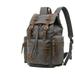 Men s 17 inch laptop backpack computer school backpacks men s vintage canvas large capacity travel backpack school bag