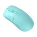 Voice-activated smart mouse for laptop or tablet - Silent Wireless Mouse USB wireless mouse with side button (blue)