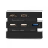 High Speed 5-Port USB Hub 2.0 & 3.0 Expansion Hub Controller Adapter for PS4 Pro Game Console