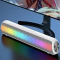 PRETXORVE Luminous Bluetooth Speaker HIFI Sound Quality Speaker Desktop Colorful Light Small Audio Outdoor Subwoofer
