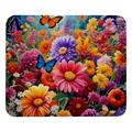 Square Mouse Pad Tropical Flowers Panda Personalized Premium-Textured Custom Mouse Mat Washable Mousepad Non-Slip Rubber Base Computer Mouse Pads for Wireless Mouse