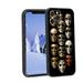 Steady-theater-masks-3 phone case for iPhone 12 Pro for Women Men Gifts Steady-theater-masks-3 Pattern Soft silicone Style Shockproof Case