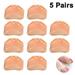 5 pair Metatarsal Pads Ball of Foot Cushions Metatarsal Pads for Women | Metatarsal Pads for Men | Metatarsalgia Pain Relief Forefoot Pad Insoles for Women