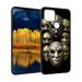 Steady-theater-masks-0 phone case for Google Pixel 4A 5G for Women Men Gifts Steady-theater-masks-0 Pattern Soft silicone Style Shockproof Case