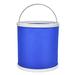Foldable Water Bucket Oxford Cloth 9L Multifunction Folding Container for Car Cleaning Fishing Camping