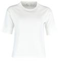 Hearts & More T-Shirt Damen OFF WHITE, Gr. 36, T Shirt mit Rundhalsausschnitt